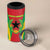 Personalised Cape Verde 4 in 1 Can Cooler Tumbler National Flag Of Cape Verde 1975-1992 - Wonder Print Shop