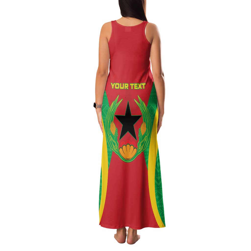 Personalised Cape Verde Family Matching Tank Maxi Dress and Hawaiian Shirt National Flag Of Cape Verde 1975-1992 - Wonder Print Shop