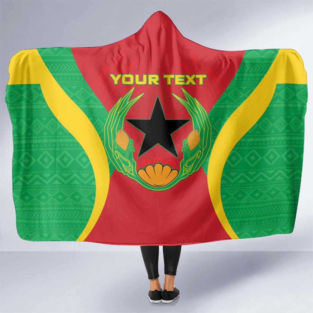 Personalised Cape Verde Hooded Blanket National Flag Of Cape Verde 1975-1992