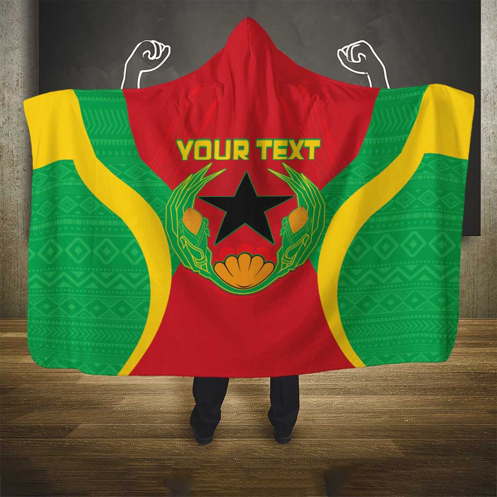 Personalised Cape Verde Hooded Blanket National Flag Of Cape Verde 1975-1992