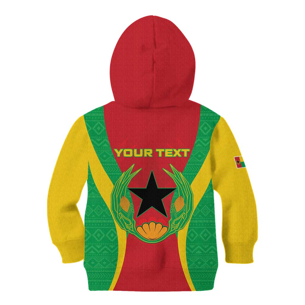 Personalised Cape Verde Kid Hoodie National Flag Of Cape Verde 1975-1992 - Wonder Print Shop