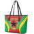 Personalised Cape Verde Leather Tote Bag National Flag Of Cape Verde 1975-1992 - Wonder Print Shop