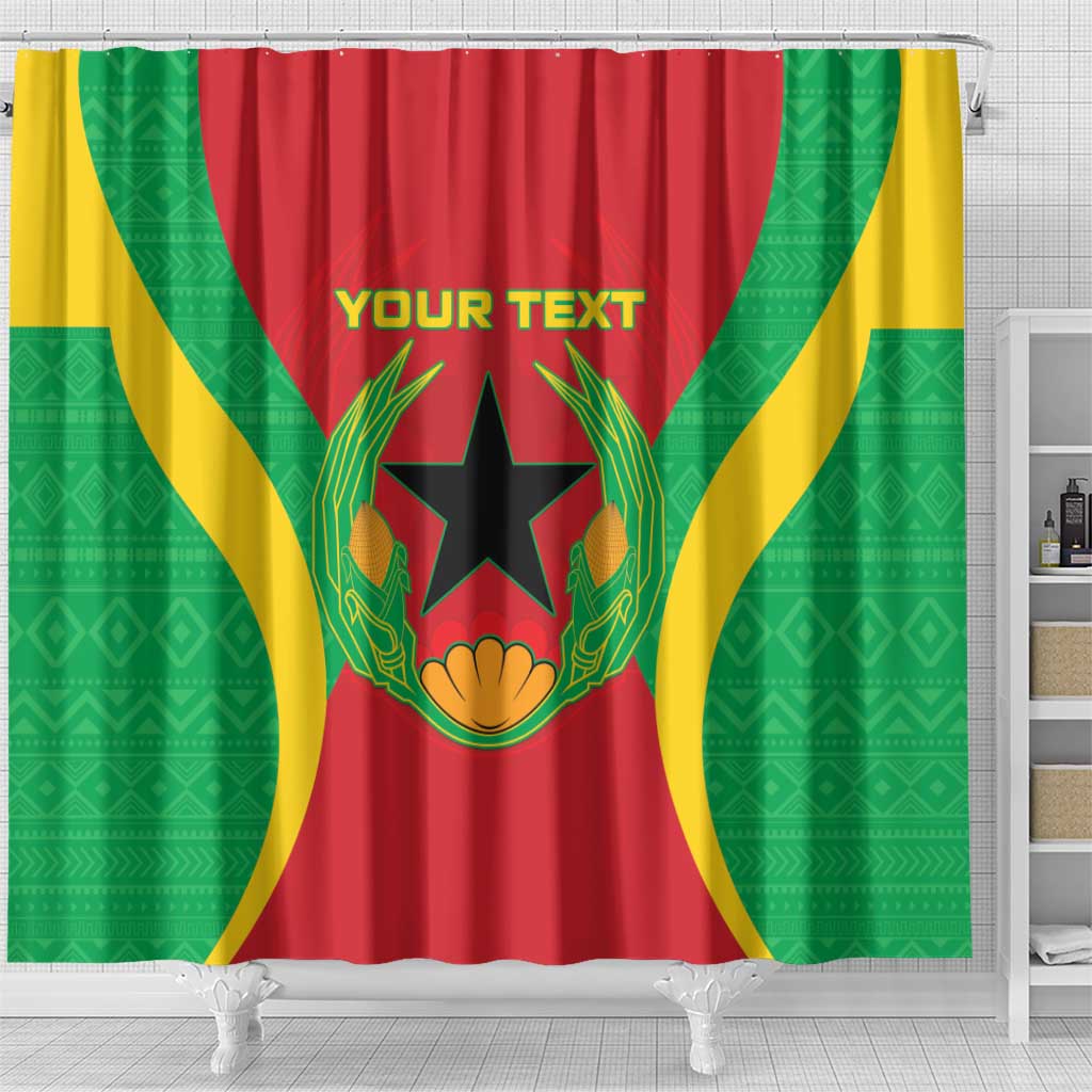 Personalised Cape Verde Shower Curtain National Flag Of Cape Verde 1975-1992