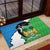 Personalised Sierra Leone Rubber Doormat Chimpanzee With Coat Of Arms - Wonder Print Shop