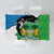 Personalised Sierra Leone Tablecloth Chimpanzee With Coat Of Arms - Wonder Print Shop