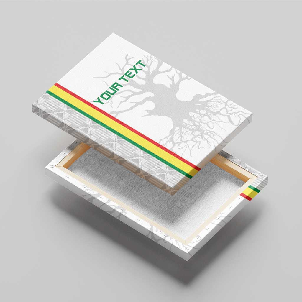 Custom Senegal Football Canvas Wall Art Road To Champions