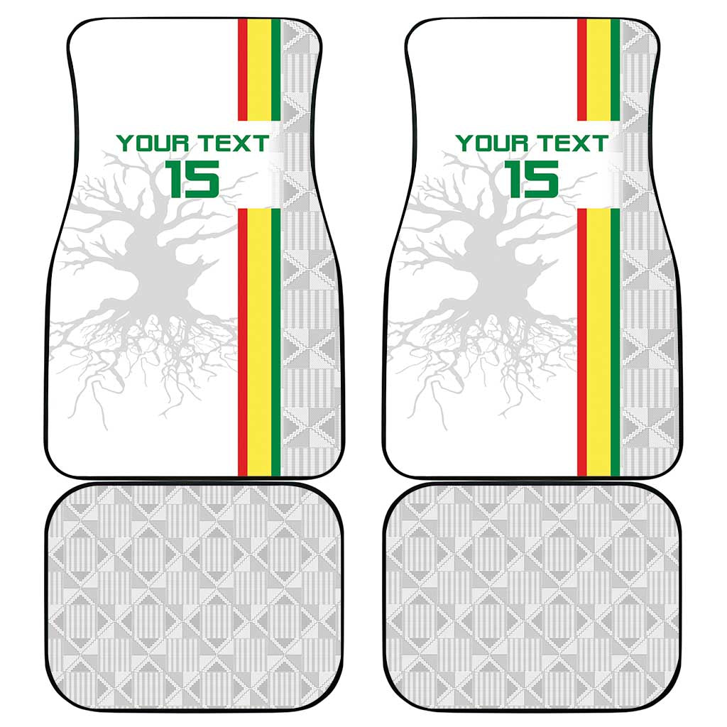 Custom Senegal Football Car Mats Road To Champions