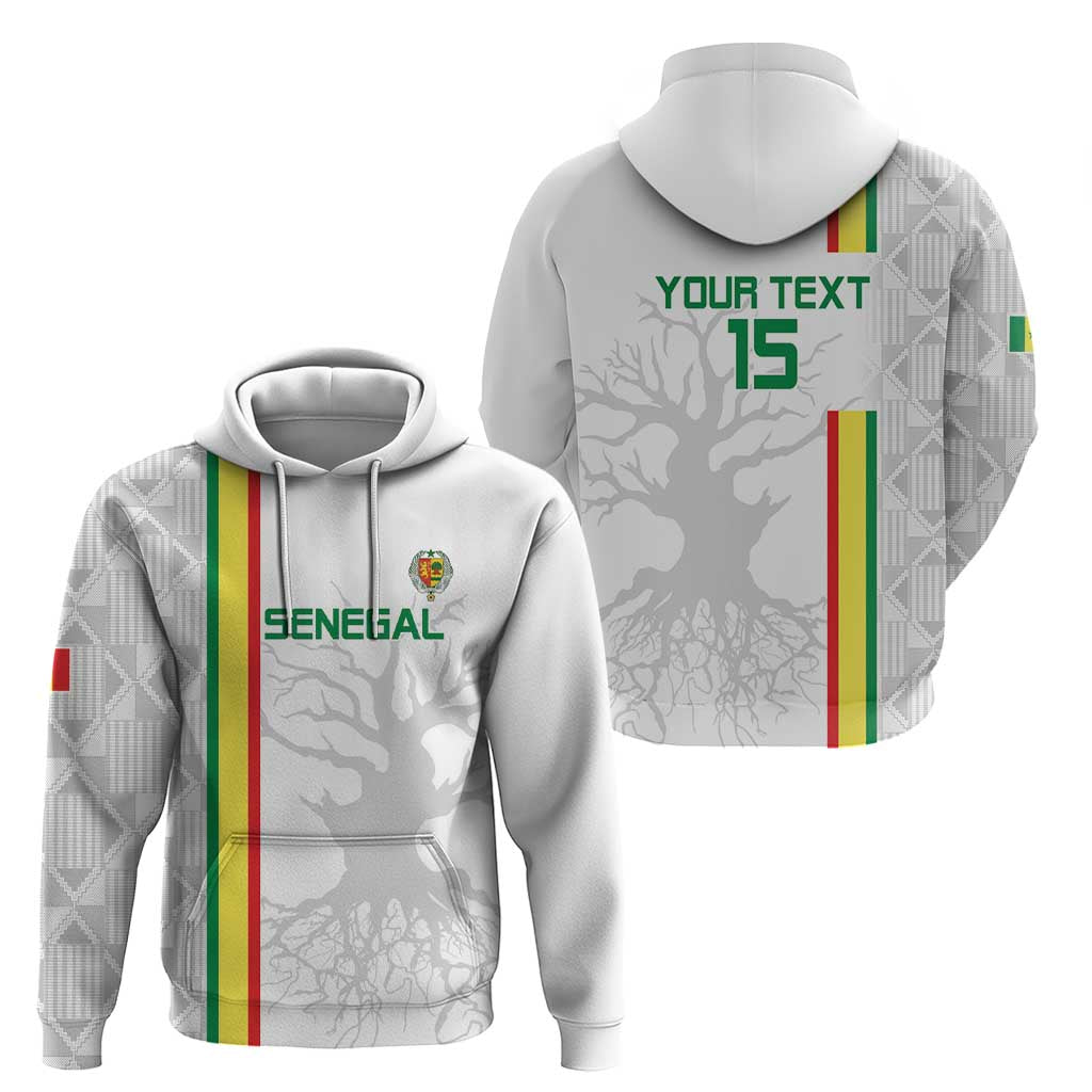 Custom Senegal Football Hoodie Road To Champions