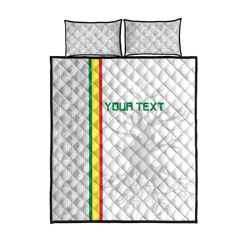 Custom Senegal Football Quilt Bed Set Road To Champions