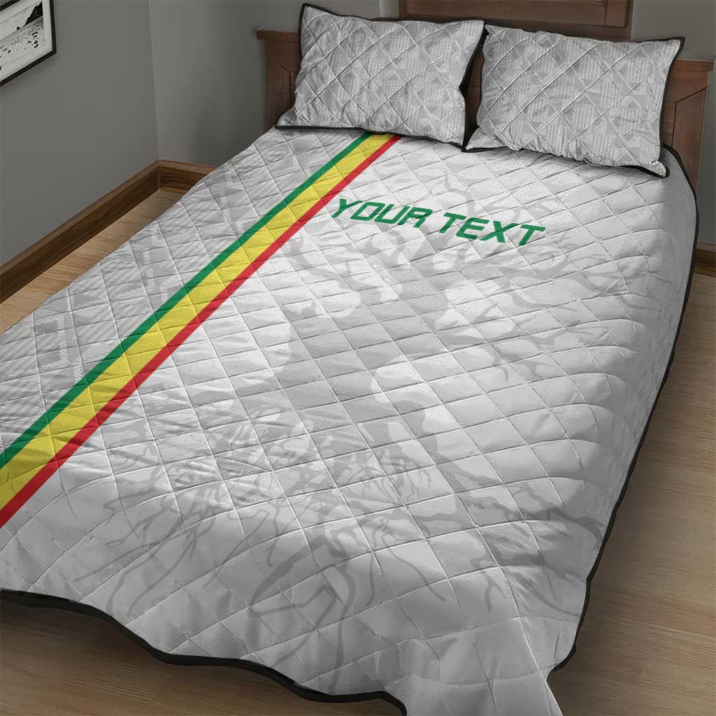 Custom Senegal Football Quilt Bed Set Road To Champions