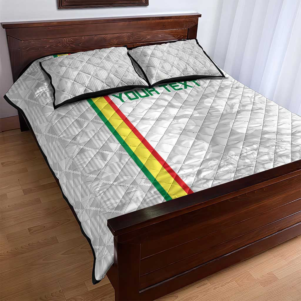 Custom Senegal Football Quilt Bed Set Road To Champions