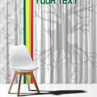 Custom Senegal Football Window Curtain Road To Champions