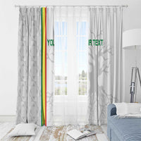 Custom Senegal Football Window Curtain Road To Champions