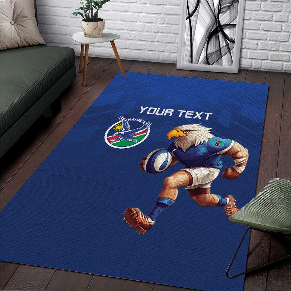 Namibia Rugby Custom Area Rug Go Welwitschias