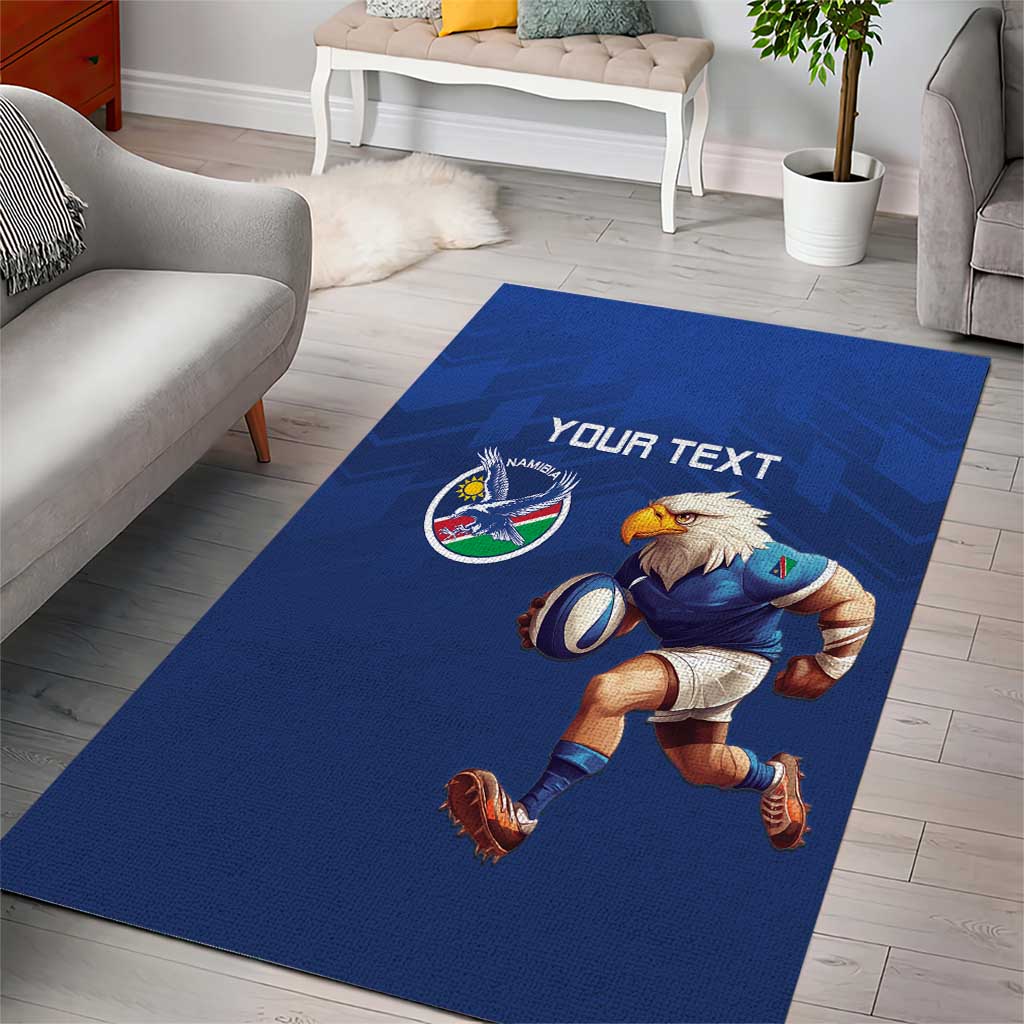 Namibia Rugby Custom Area Rug Go Welwitschias
