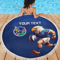 Namibia Rugby Custom Beach Blanket Go Welwitschias