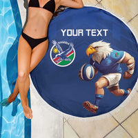 Namibia Rugby Custom Beach Blanket Go Welwitschias