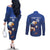 Namibia Rugby Custom Couples Matching Off The Shoulder Long Sleeve Dress and Long Sleeve Button Shirt Go Welwitschias