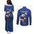 Namibia Rugby Custom Couples Matching Puletasi and Long Sleeve Button Shirt Go Welwitschias