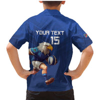 Namibia Rugby Custom Family Matching Mermaid Dress and Hawaiian Shirt Go Welwitschias
