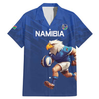 Namibia Rugby Custom Family Matching Mermaid Dress and Hawaiian Shirt Go Welwitschias
