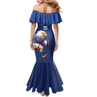 Namibia Rugby Custom Family Matching Mermaid Dress and Hawaiian Shirt Go Welwitschias