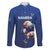 Namibia Rugby Custom Family Matching Off Shoulder Maxi Dress and Hawaiian Shirt Go Welwitschias