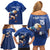 Namibia Rugby Custom Family Matching Off Shoulder Short Dress and Hawaiian Shirt Go Welwitschias