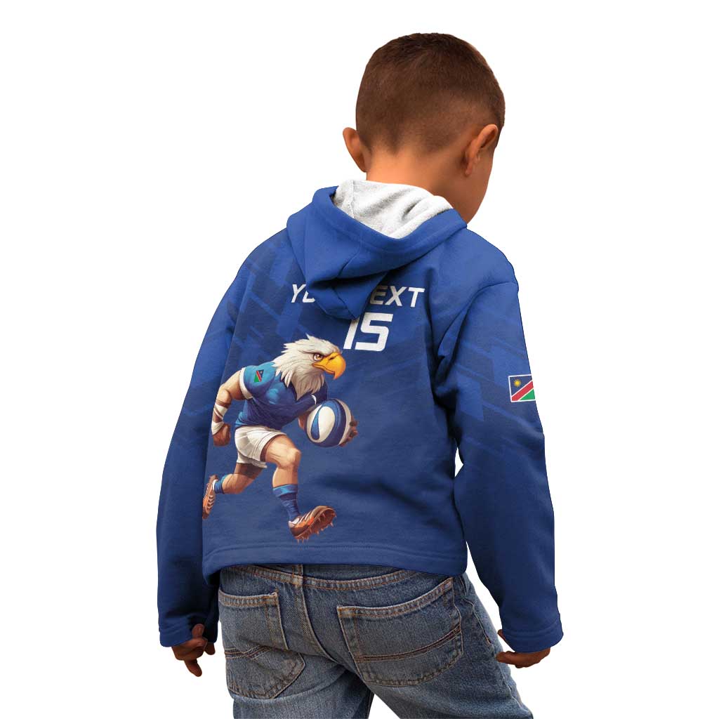 Namibia Rugby Custom Kid Hoodie Go Welwitschias