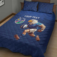 Namibia Rugby Custom Quilt Bed Set Go Welwitschias