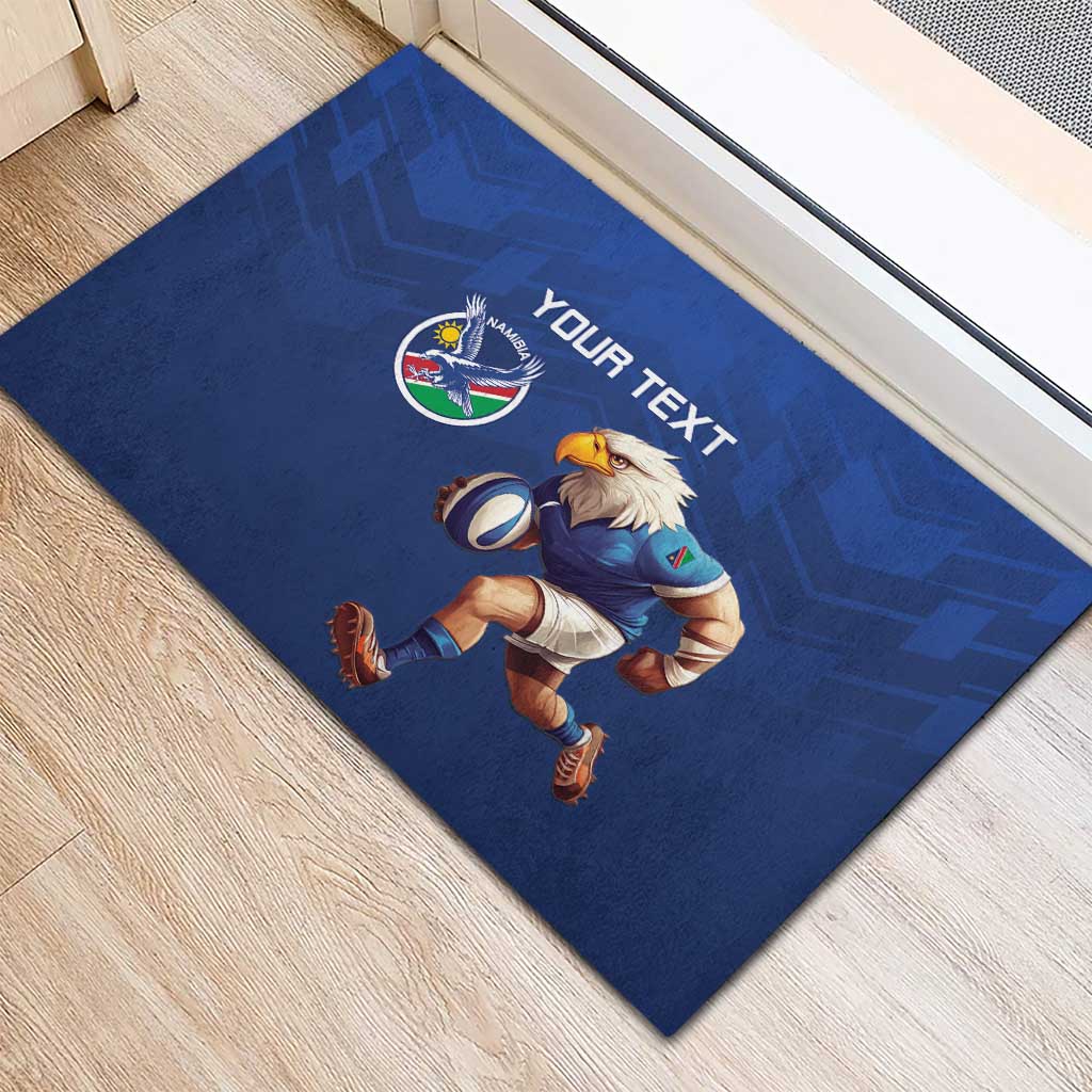 Namibia Rugby Custom Rubber Doormat Go Welwitschias