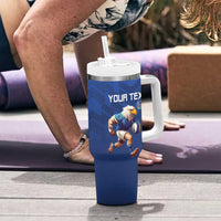 Namibia Rugby Custom Tumbler With Handle Go Welwitschias