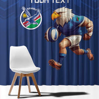 Namibia Rugby Custom Window Curtain Go Welwitschias