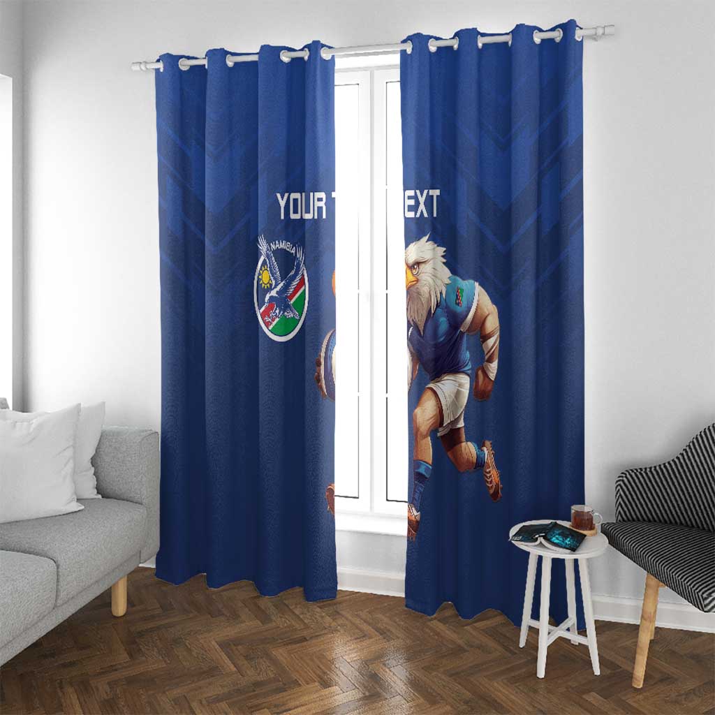 Namibia Rugby Custom Window Curtain Go Welwitschias