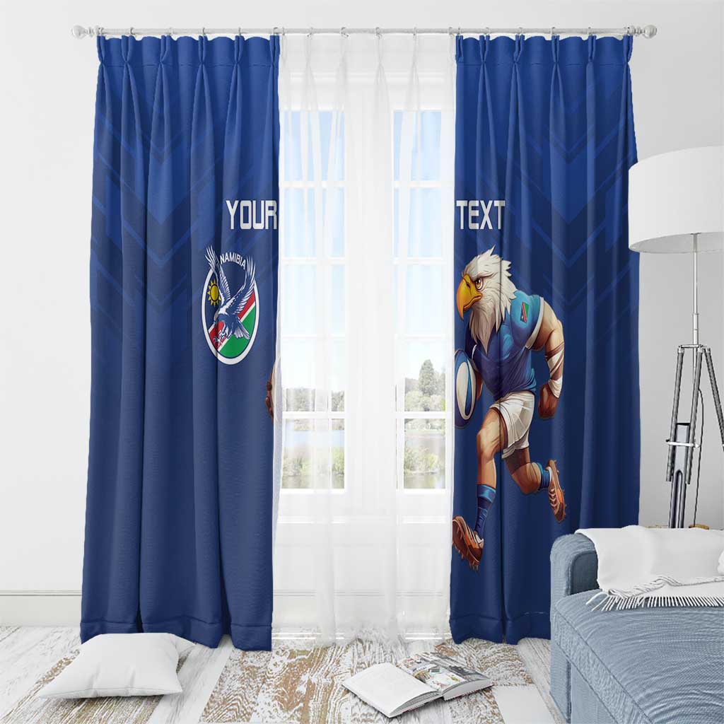Namibia Rugby Custom Window Curtain Go Welwitschias