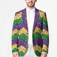 Mardi Gras Zigzag Sparkle Style Blazer
