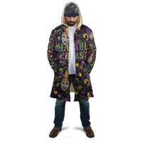 Mardi Gras Carnival Night Cloak Jester Mask Fantasy