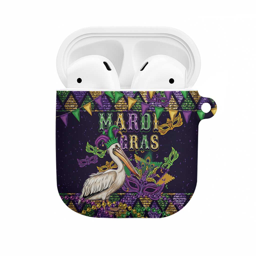 Mardi Gras Pelican AirPods Case Let the Good Times Roll