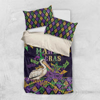 Mardi Gras Pelican Bedding Set Let the Good Times Roll