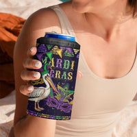 Mardi Gras Pelican 4 in 1 Can Cooler Tumbler Let the Good Times Roll