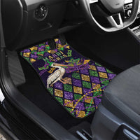 Mardi Gras Pelican Car Mats Let the Good Times Roll