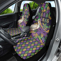 Mardi Gras Pelican Car Seat Cover Let the Good Times Roll