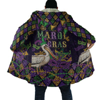 Mardi Gras Pelican Cloak Let the Good Times Roll