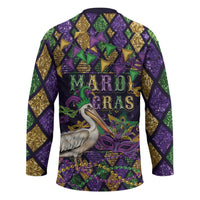 Mardi Gras Pelican Hockey Jersey Let the Good Times Roll