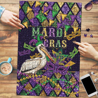 Mardi Gras Pelican Puzzle Let the Good Times Roll