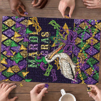 Mardi Gras Pelican Puzzle Let the Good Times Roll