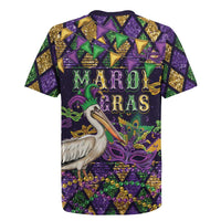 Mardi Gras Pelican Rugby Jersey Let the Good Times Roll