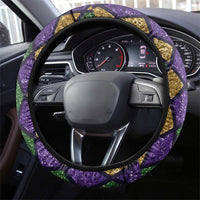Mardi Gras Pelican Steering Wheel Cover Let the Good Times Roll