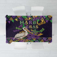 Mardi Gras Pelican Tablecloth Let the Good Times Roll