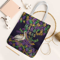 Mardi Gras Pelican Tote Bag Let the Good Times Roll